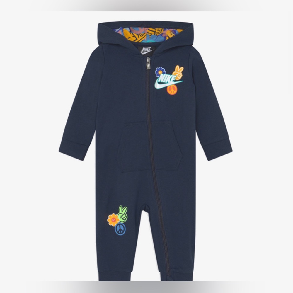 Nike Girls FLOWER CHILD HOODED Coverall